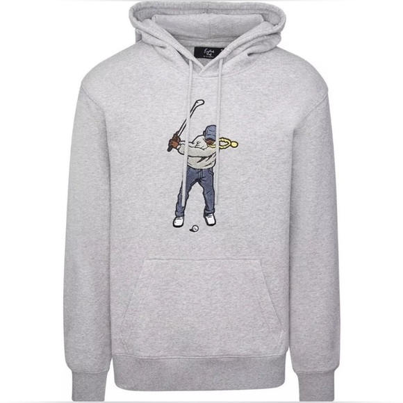 NWT- Swingman Logo Hoodie- Eastside Golf Gray Sz Small